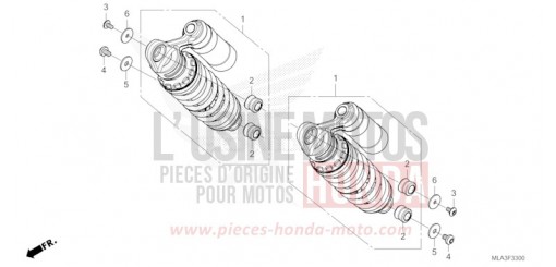 KISSEN, HINTEN CMX1100AP de 2023